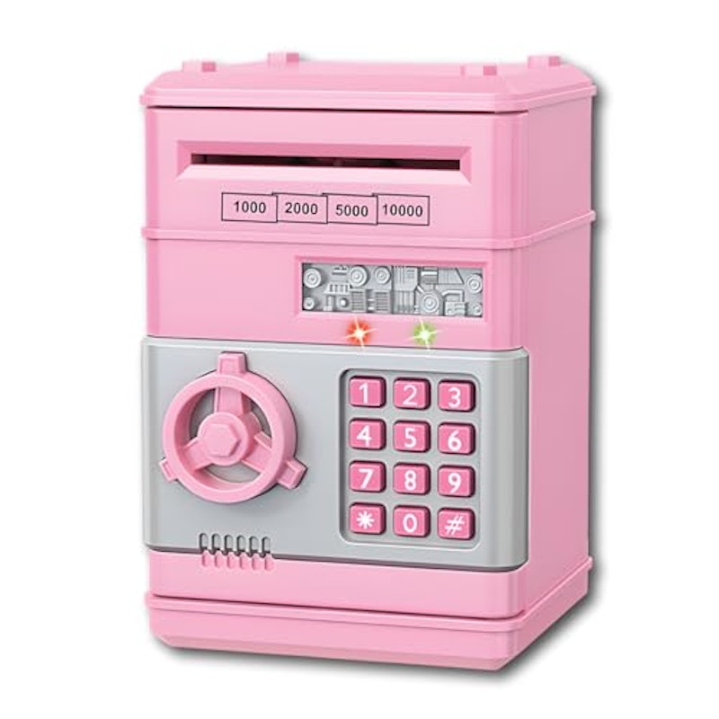 ダイヤルロック式貯金箱 1
