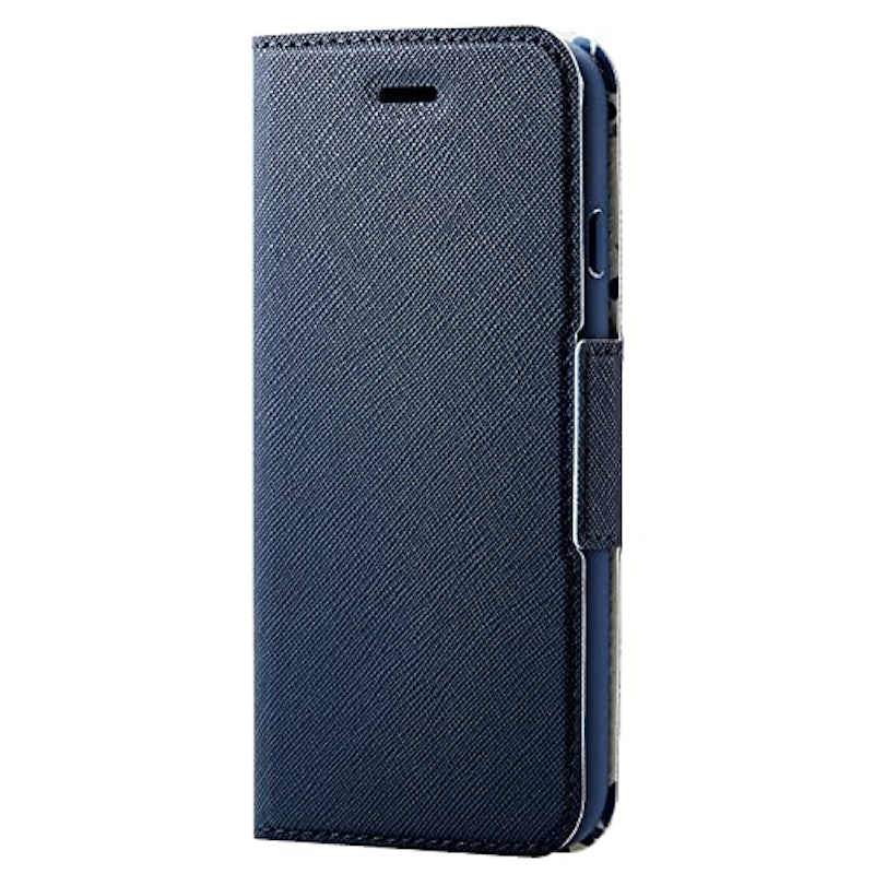 手帳型レザーケース UltraSlim Flowers 磁石付 1