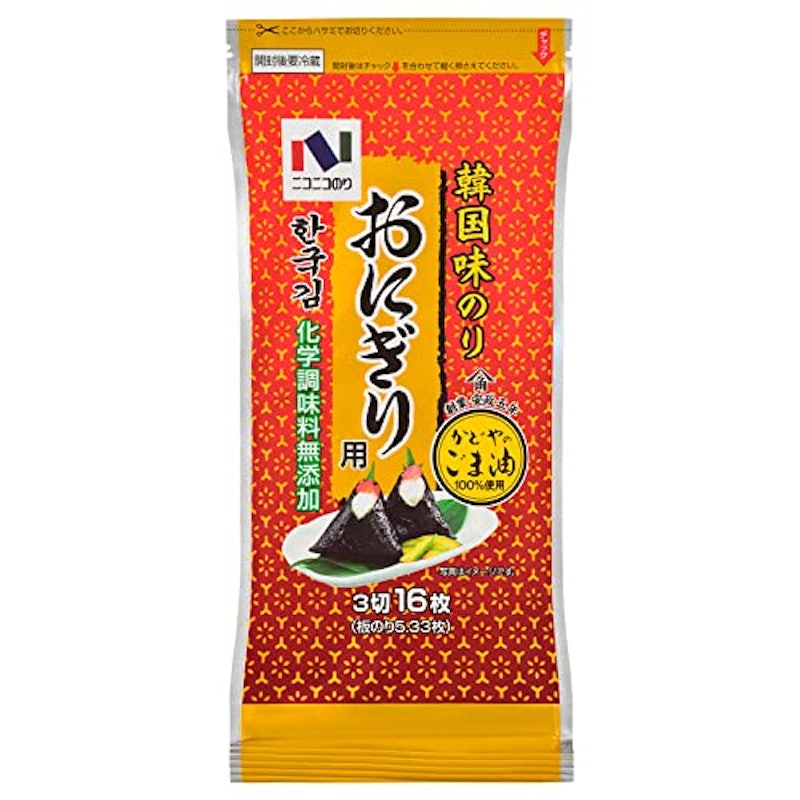 韓国味のり おにぎり用 1