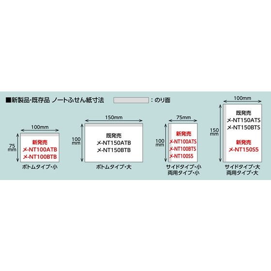 まとめがはかどるノートふせん 2