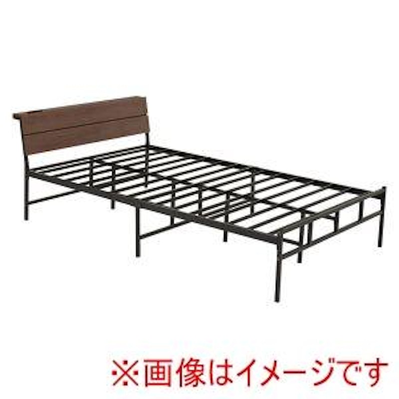 マットレス付き セミダブル ベッド 1
