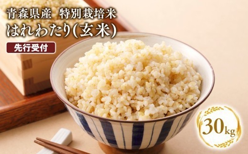 特別栽培米 はれわたり 玄米 1