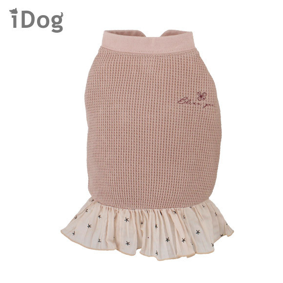 iDog フリル付きワッフルタンク 12