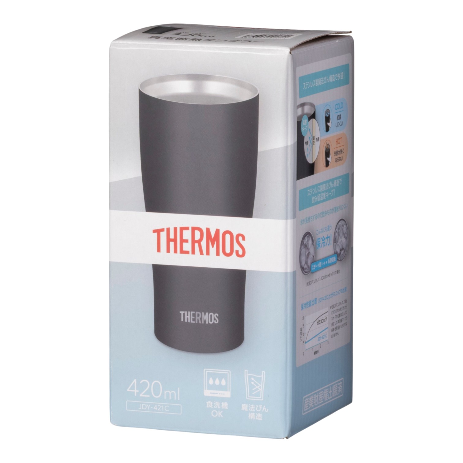 サーモス THERMOS 真空断熱タンブラー JDY-421Cを検証レビュー！タンブラーの選び方も紹介 3