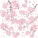 Lucca 桜 ウォールステッカー 1