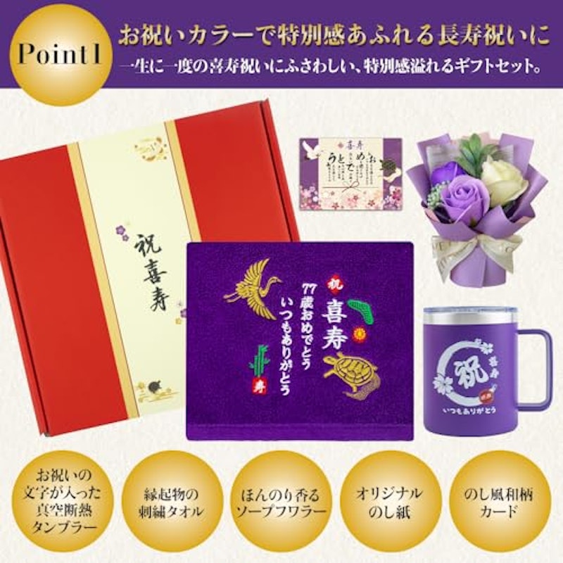 喜寿祝い プレゼント 2