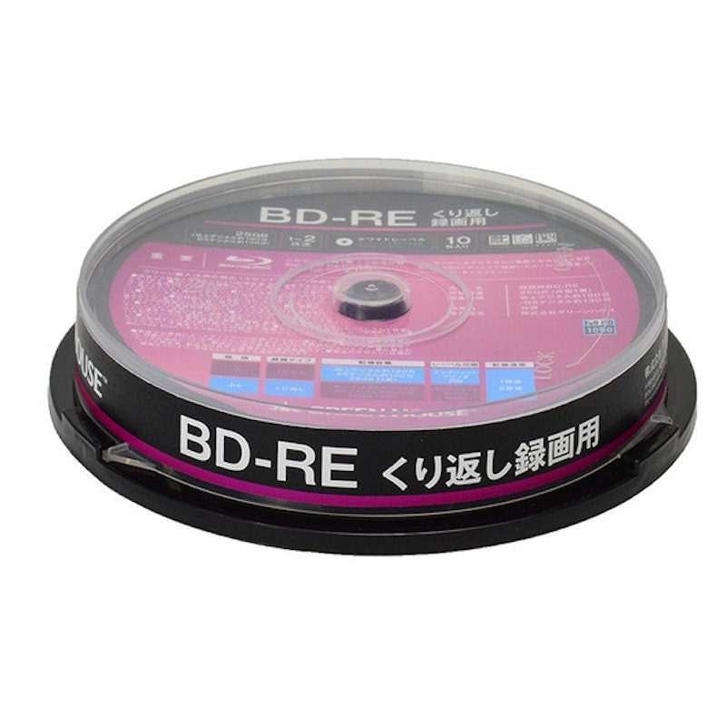 くり返し録画用BD-RE 1
