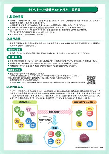 咀嚼チェックガム 3