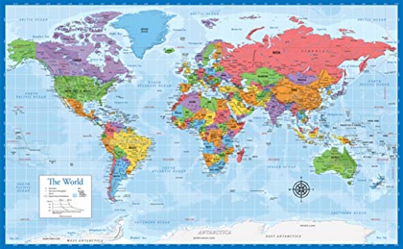世界地図ポスター 1