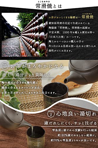 常滑焼 らせん急須 5