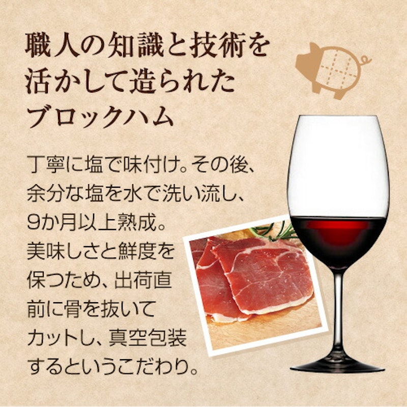 ハモンセラーノ ブロック 4