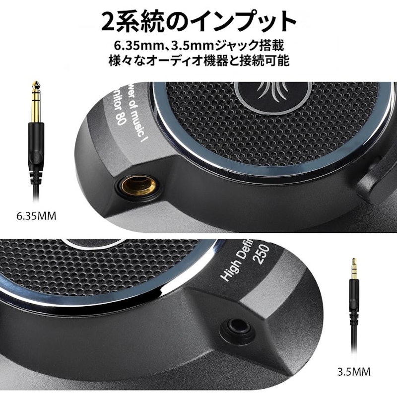 プロフェッショナルオープンバックヘッドホン 6