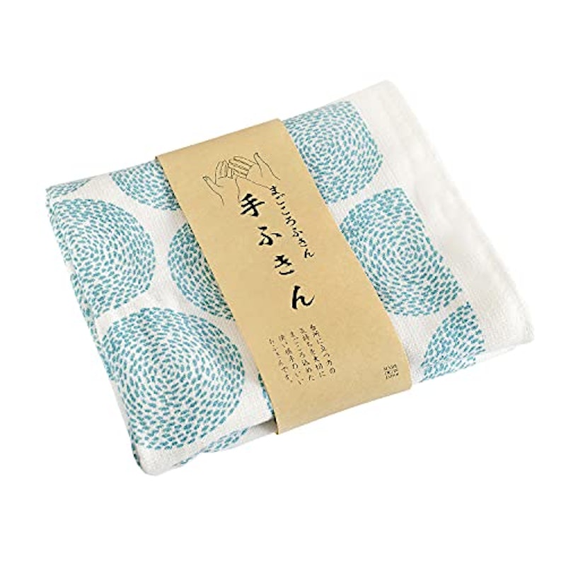 手ふきん まごころふきん ループ付き 抗菌加工 1