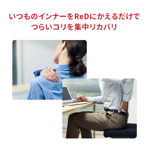Vネックインナー半袖 2