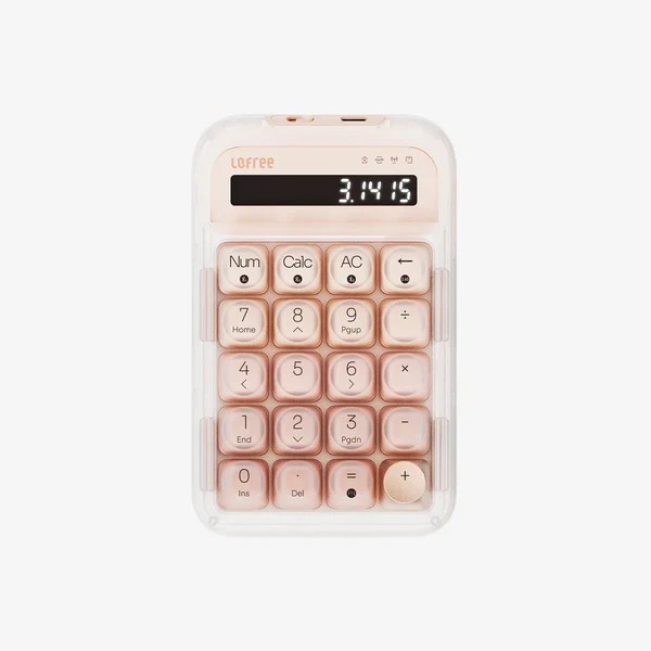 ワイヤレス テンキーパッド＆電卓 1