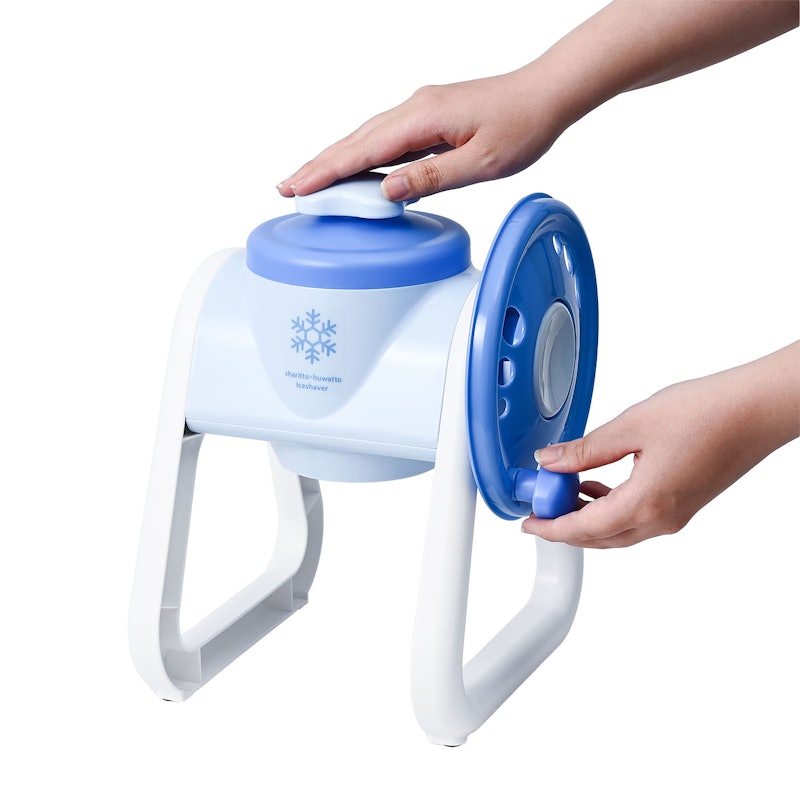 おウチで簡単 シャリッとフワッとかき氷器 9