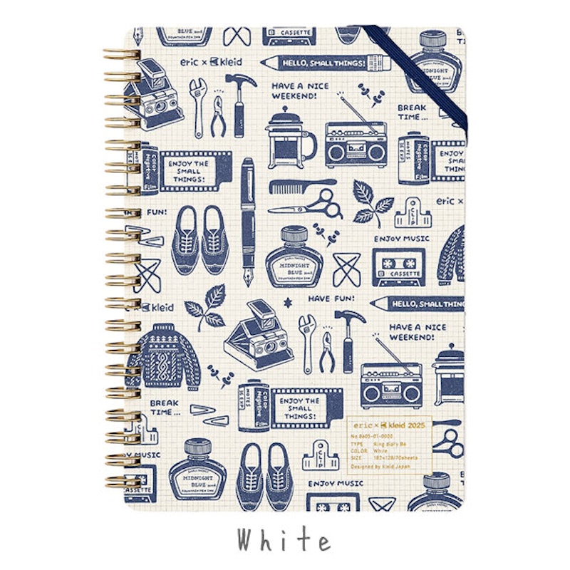 2025 eric×klaid Ring diary B6 2