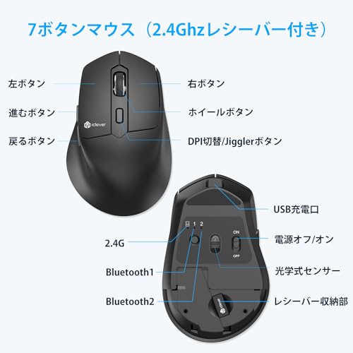 ワイヤレスマウス 7
