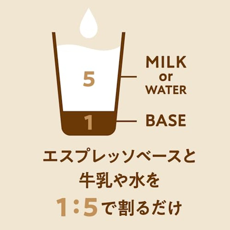 エスプレッソベース 無糖 5