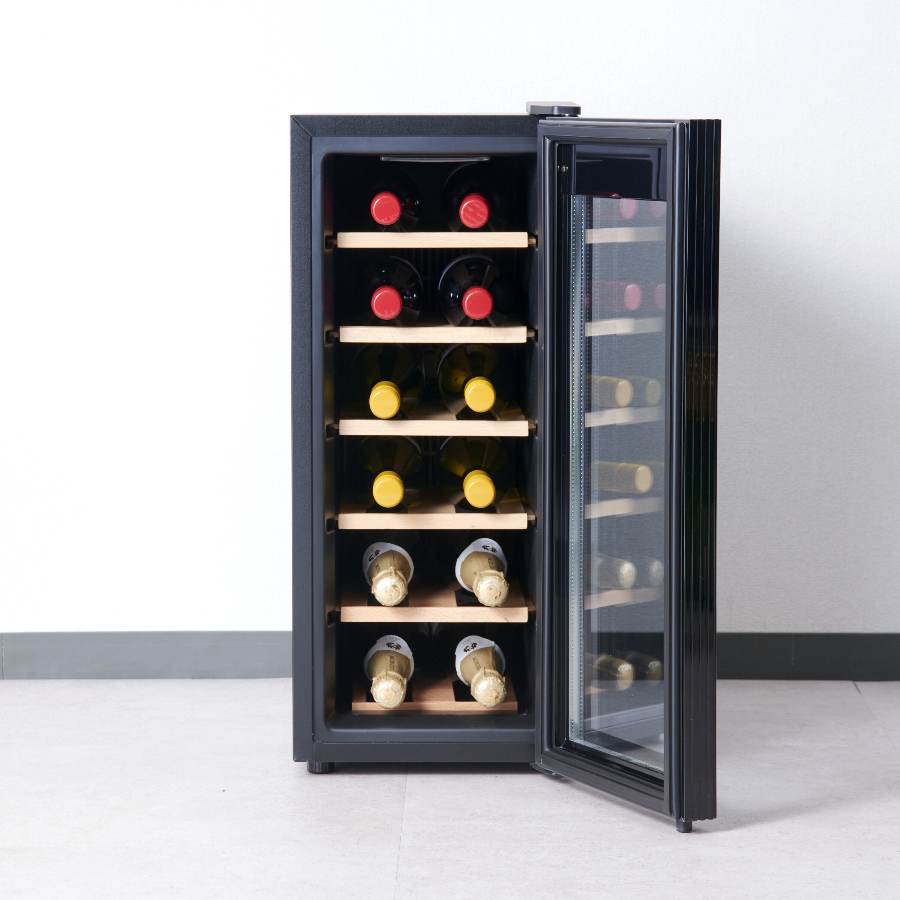 ワインセラー 12本収納 BWC-012P ブラック ペルチェ式 12ボトル BWC