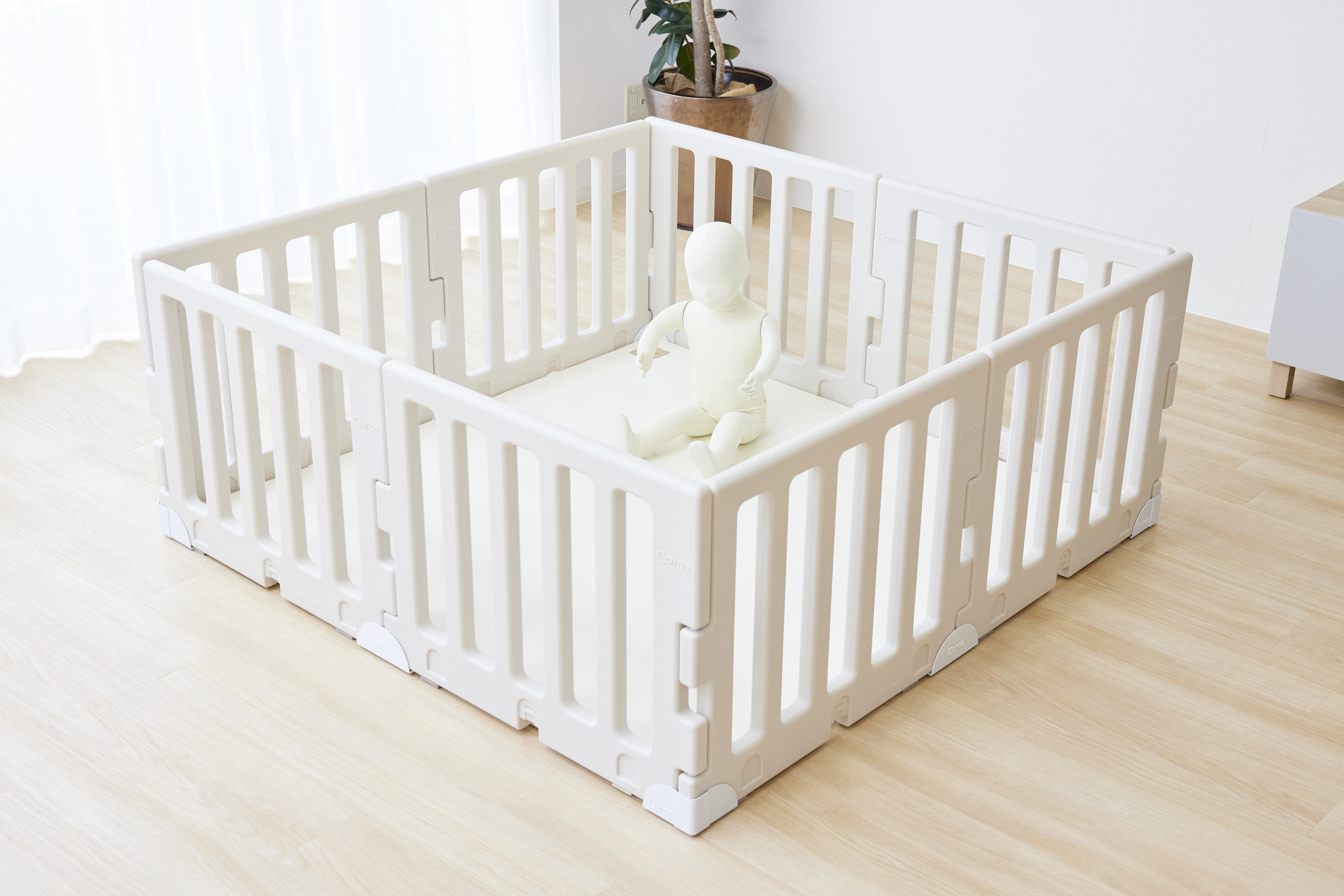 日本育児 木のミュージカルキッズランドDX おもちゃパネル付きを