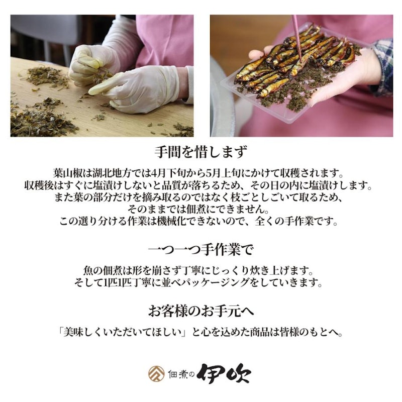 小あゆ木の芽煮 12