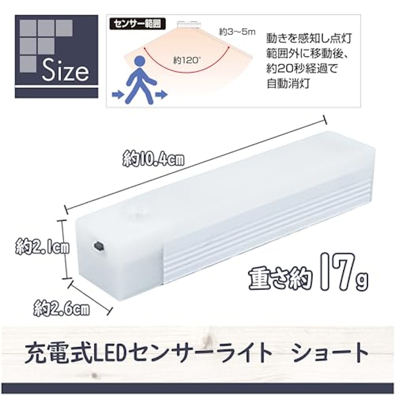 LEDセンサーライト 2
