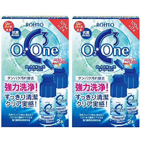 メニコンO2ケア(ハードコンタクト用洗浄保存液)120ml×6本 プロテオフ１