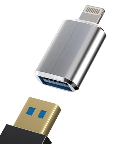 iPhone Lightning USB 変換アダプター ライトニング Amazon.co.jp: 【Apple MFI認証-36ヶ月保証-日本語取説付き