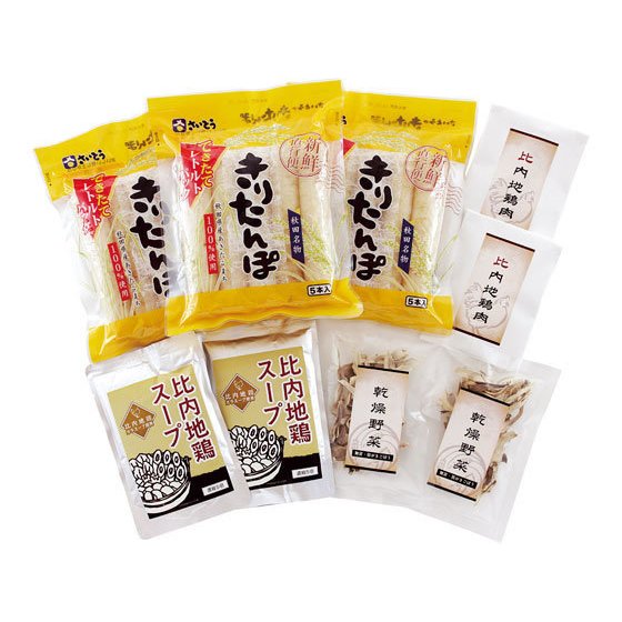 秋田きりたんぽ鍋セット 1