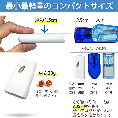 薄くて軽いピルカッター 4