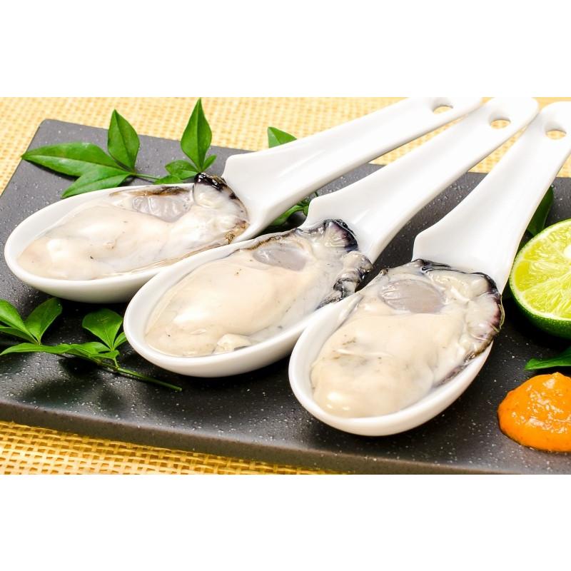  冷凍むき身牡蠣 生食用 2