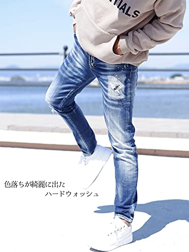 ダメージジーンズ 4