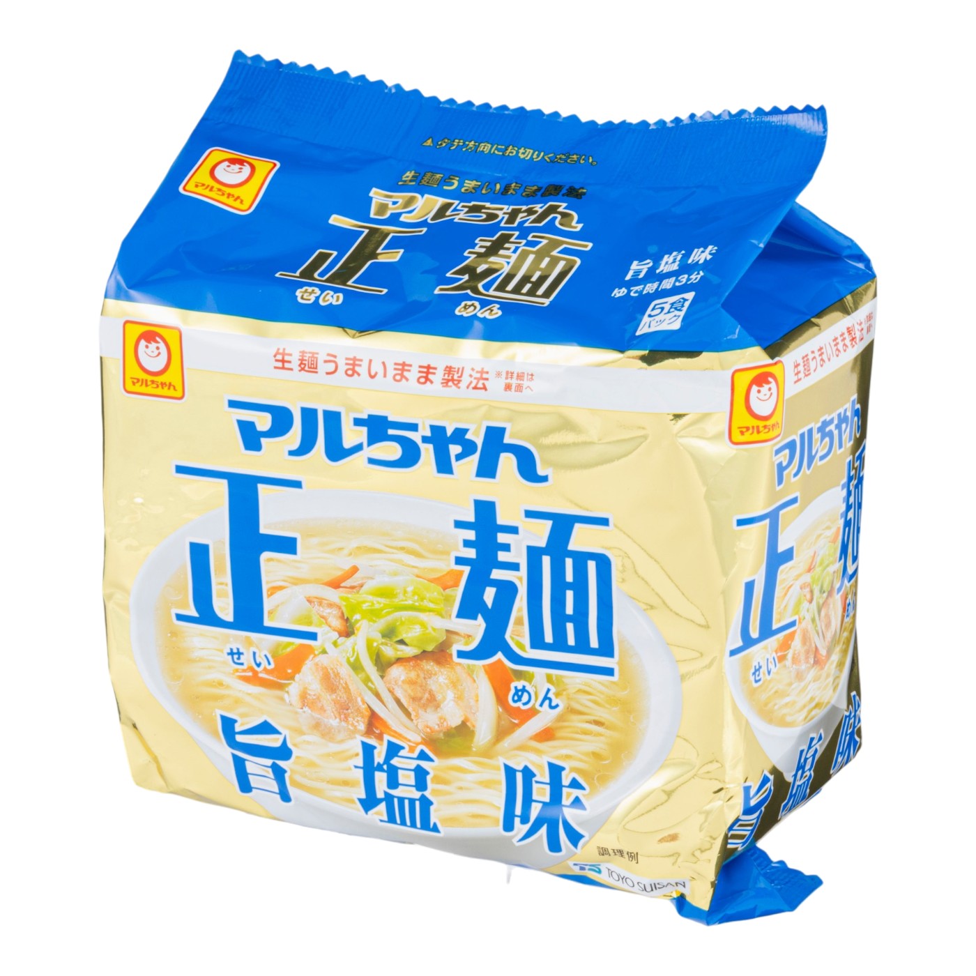 東洋水産 マルちゃん正麺 旨塩味 クチコミ評価・評判&検証レビュー 1