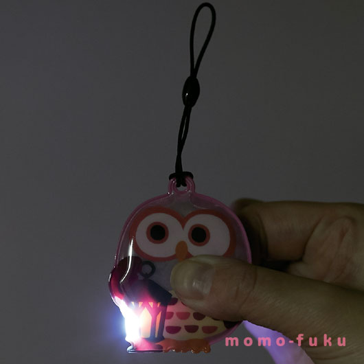 反射機能付き ふくろうLEDライト 4