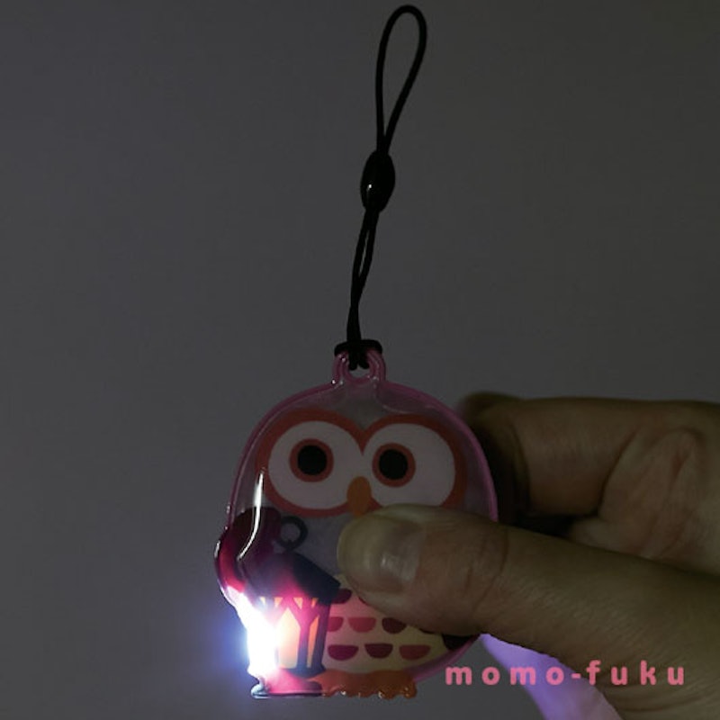 反射機能付き ふくろうLEDライト 4