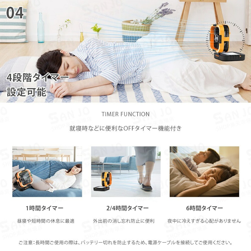 ソーラー扇風機 7