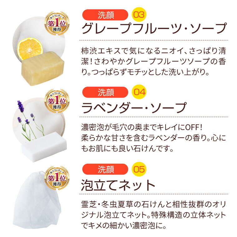 スキンケア 10商品お試しセット 3