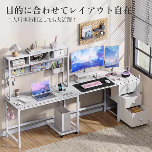 L字デスク 4