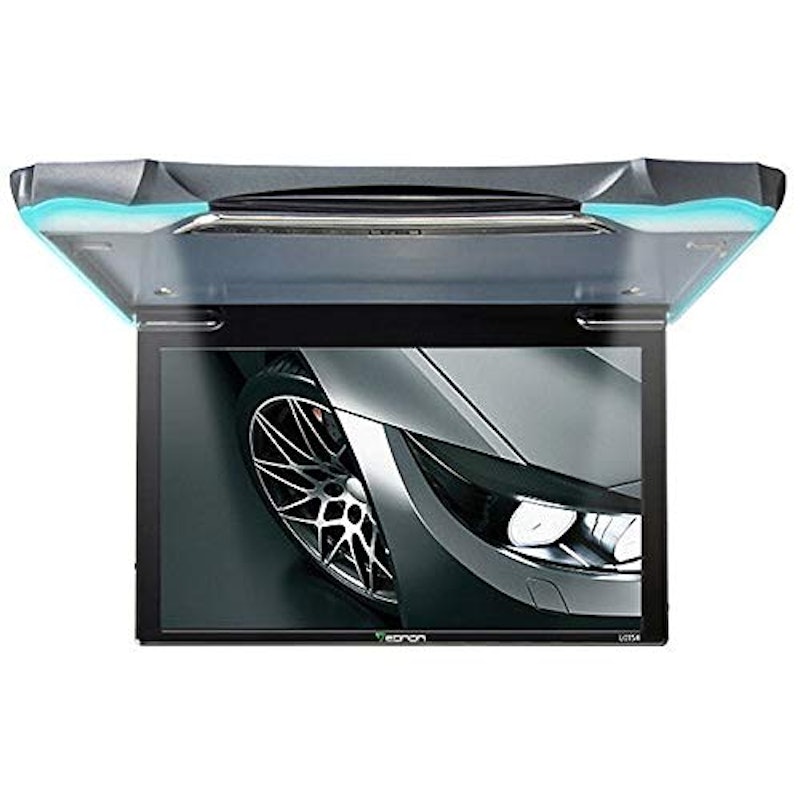 EONON フリップダウンモニター 1080P 11.6インチ HDMI入力 USB接続 IRヘッドホン対応 リアモニター 1