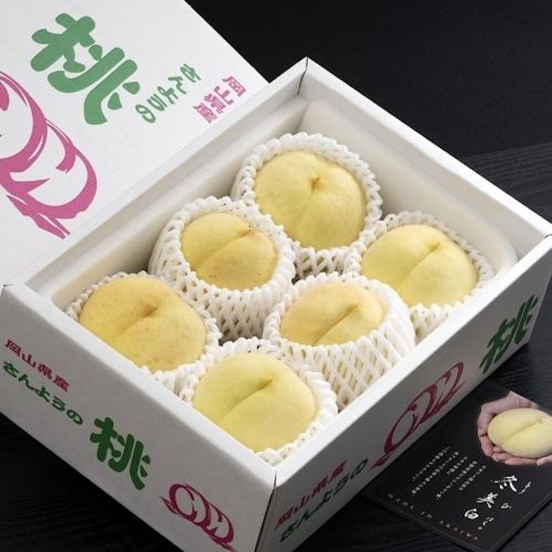 赤磐の桃 冬美白 1