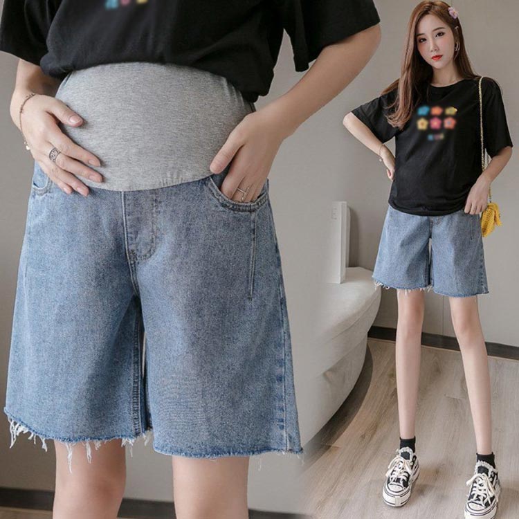 デニムショートパンツ 2