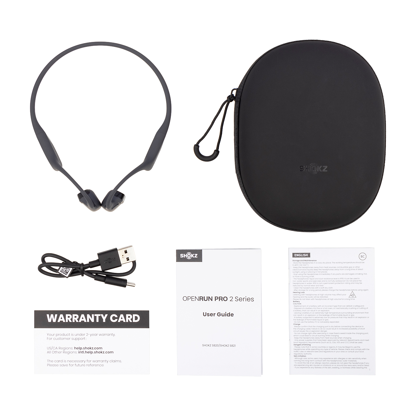 Shokz (ショックス) OpenRun Pro 2　ブラック Shokz（ショックス）OpenRun Pro 2 ブラック -の商品詳細 | 蔦屋