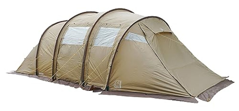 Reisa 6 Beige tent With Brown Skirt 1