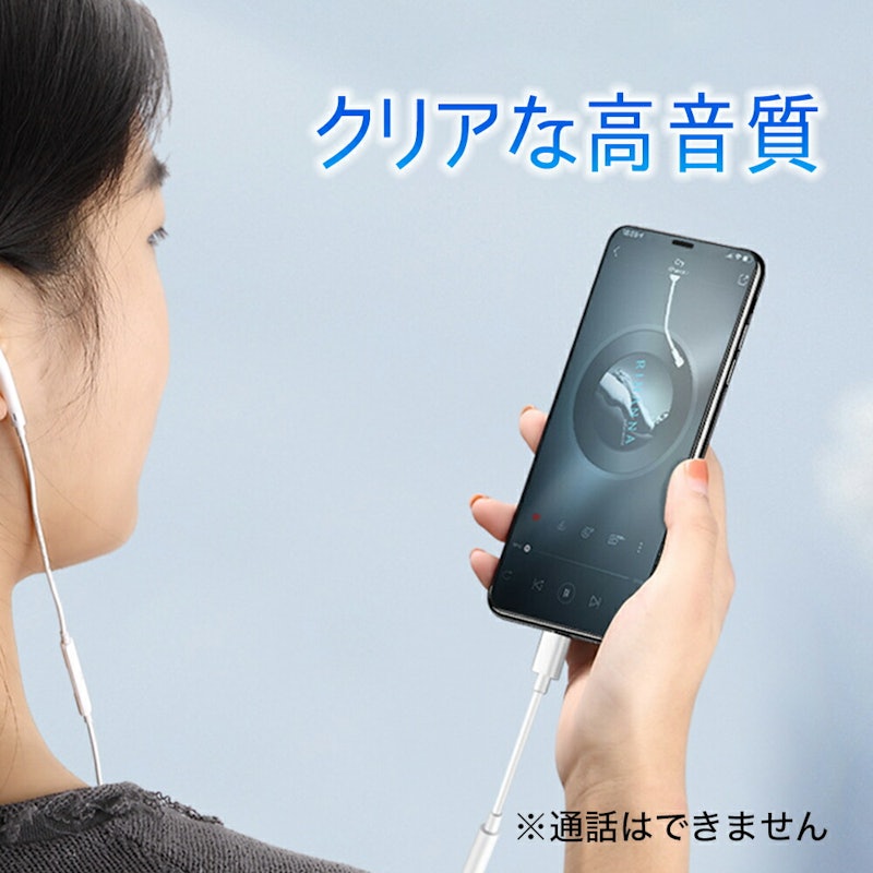 iPhoneイヤホン変換ケーブル 3