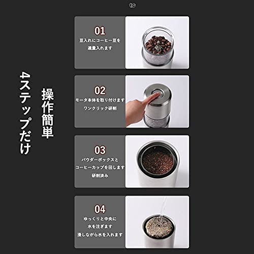 電動コーヒーミル 6