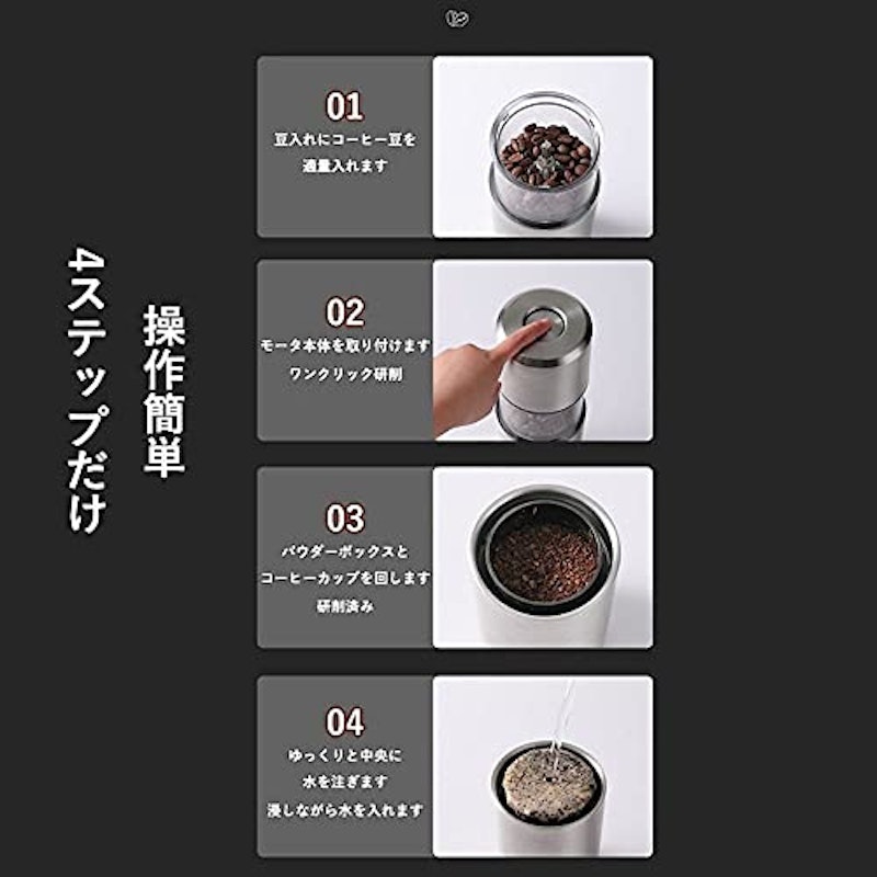 電動コーヒーミル 6