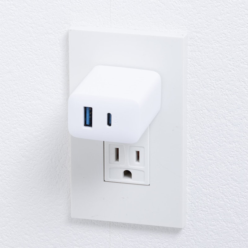 Charger (20W, 2-Port) with USB-C & USB-C ケーブル 5