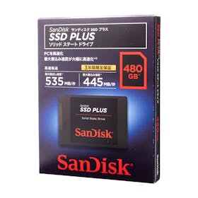 SanDisk SSD PLUS SDSSDA-480G-J26を検証レビュー!2.5インチSSD SanDisk SSD PLUS SDSSDA-480G-J26を検証レビュー!2.5インチSSD
