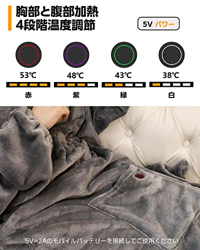 着る電気毛布 2